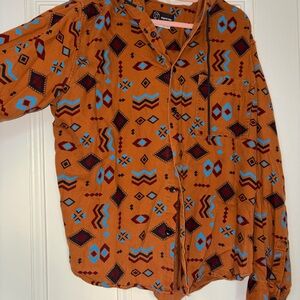 Original Use Multicolor Geometric Shirt